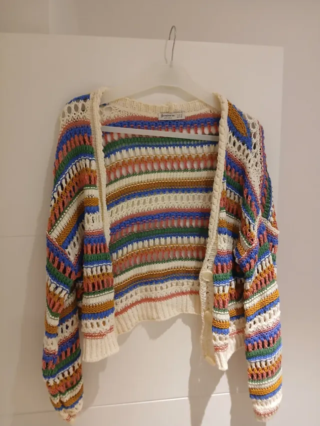 Chaqueta Crochet Verano Talla S Stradivarius