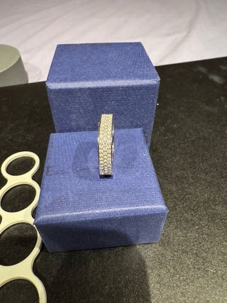 Anillo Swarovski Cristales Talla 52