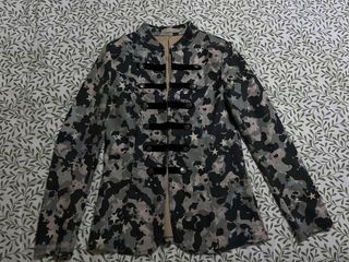 Americana camuflaje de antelina