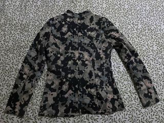 Americana camuflaje de antelina