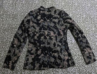 Americana camuflaje de antelina