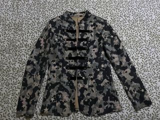 Americana camuflaje de antelina