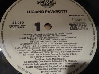 Vinilo Luciano Pavarotti Clásico Ópera