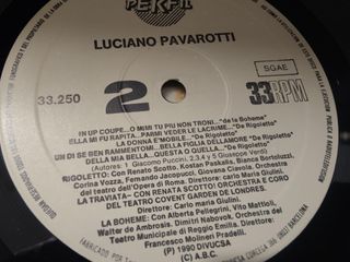 Vinilo Luciano Pavarotti Clásico Ópera