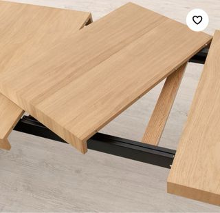 Mesa IKEA TARSELE Madera y Metal