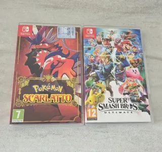 Pokémon Escarlata + Super Smash Bros Ultimate