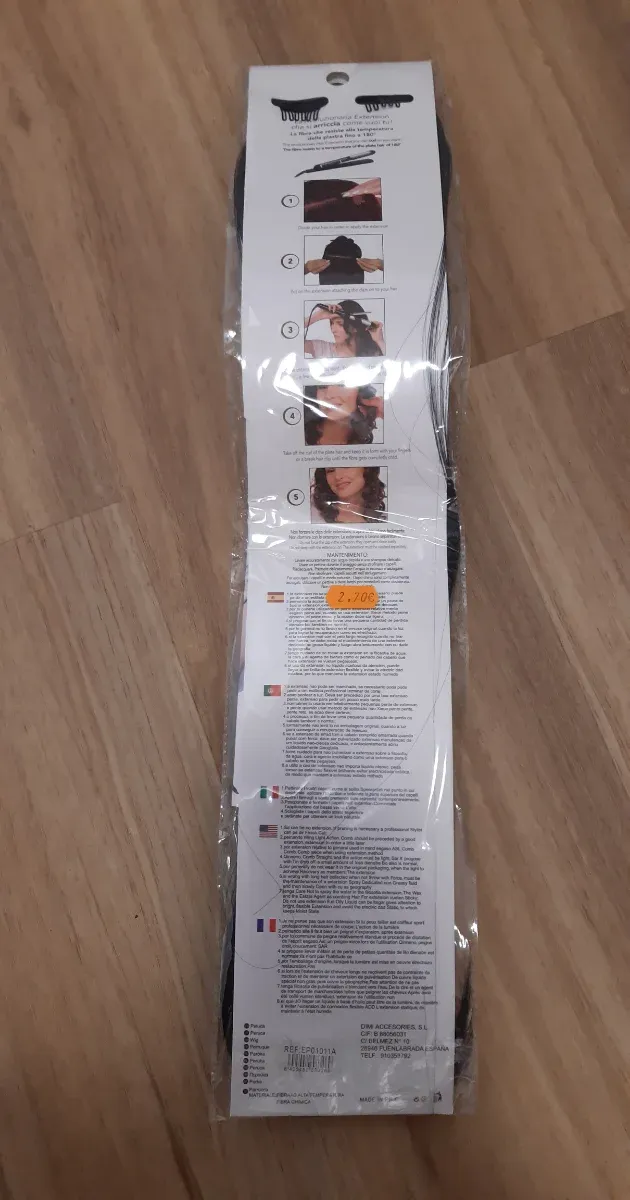 Extensiones de pelo DIMIT HT1 negro