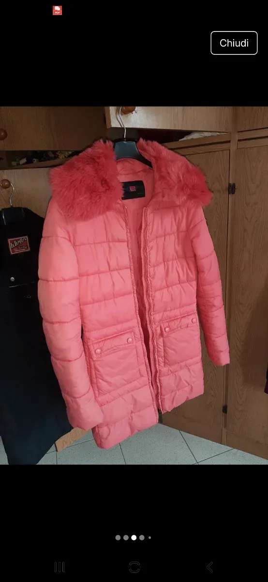 Giubbino rosa corallo