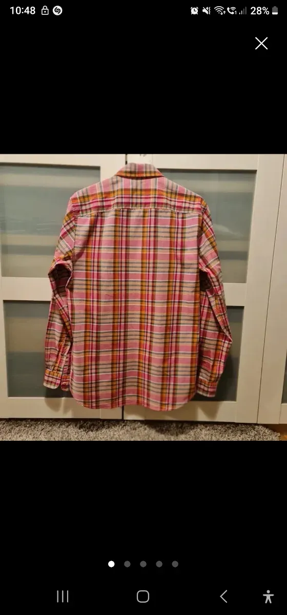 Camisa cuadros CTF Talla M