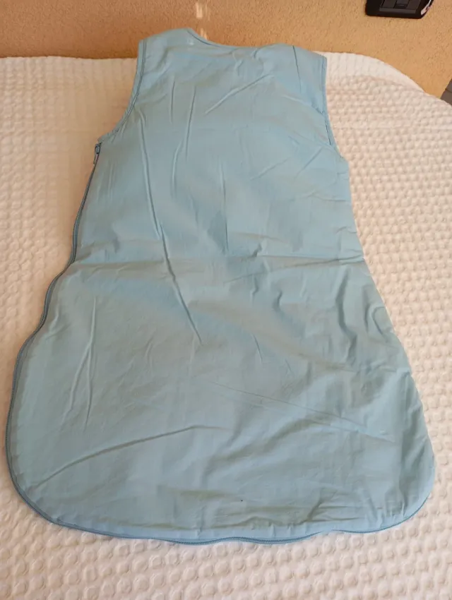 Sacco nanna azzurro con pesciolini