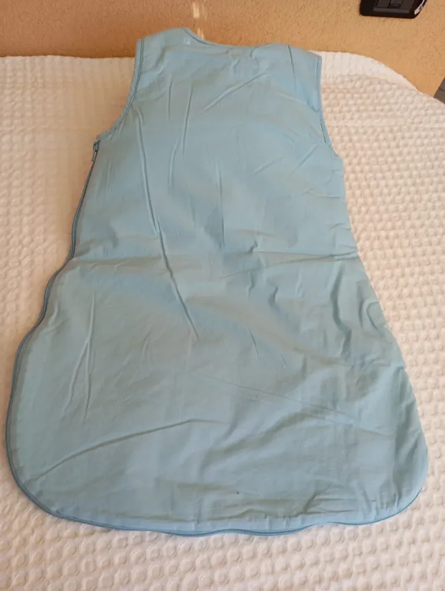 Sacco nanna azzurro con pesciolini