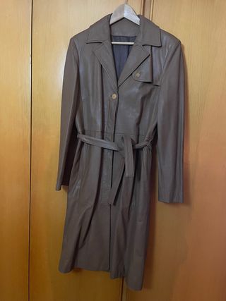 Gabardina Nappa Camel T46