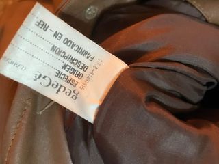 Gabardina Nappa Camel T46