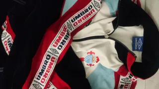 Chaqueta Retro Celta de Vigo Umbro Talla L