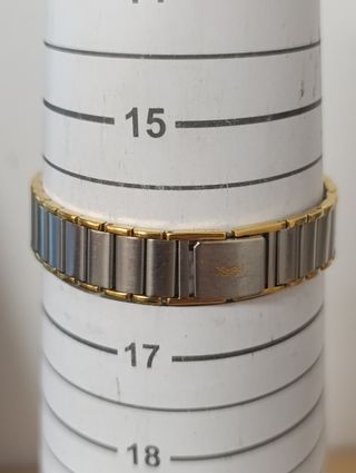 Reloj Yves Saint Laurent Octogonal Negro y Dorado