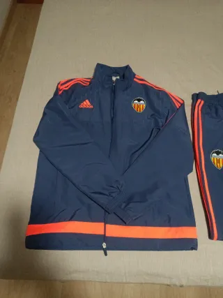 Chándal Valencia Adidas Azul/Naranja