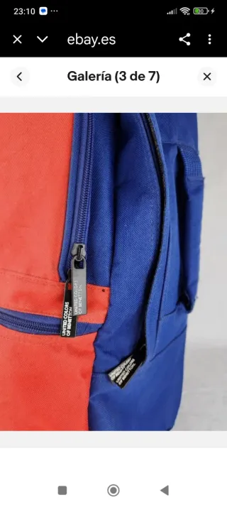Mochila United Colors of Benetton con ruedas
