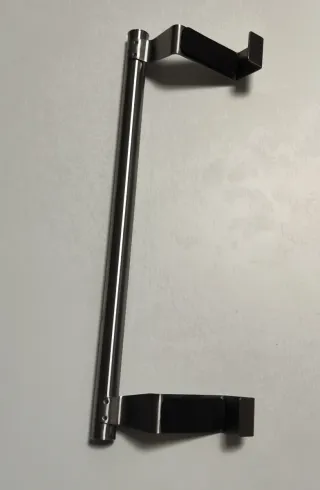 Colgador para armario metal y goma