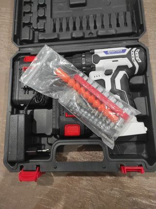 Taladro Inalámbrico con Batería y Cargador