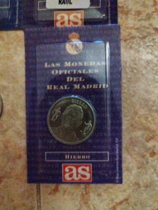 Monedas Plata Real Madrid Siglo XX y XXI