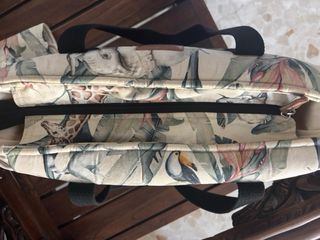 Bolso carrito bebé Betribe estampado elefantes