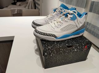 Scarpe Nike Jordan Tg.45 Blu/Bianco