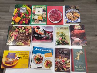 Libros Cocina más de 20 (LOTE)