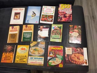 Libros Cocina más de 20 (LOTE)