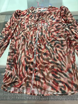 Blusa Scalpers Estampada Multicolor Talla S