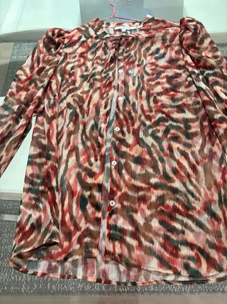 Blusa Scalpers Estampada Multicolor Talla S