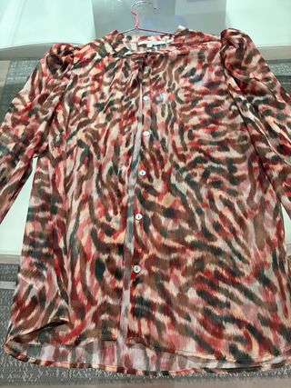 Blusa Scalpers Estampada Multicolor Talla S
