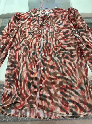 Blusa Scalpers Estampada Multicolor Talla S