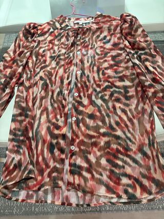 Blusa Scalpers Estampada Multicolor Talla S