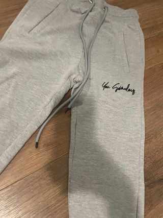 2 Pantalones Bershka Talla S Gris