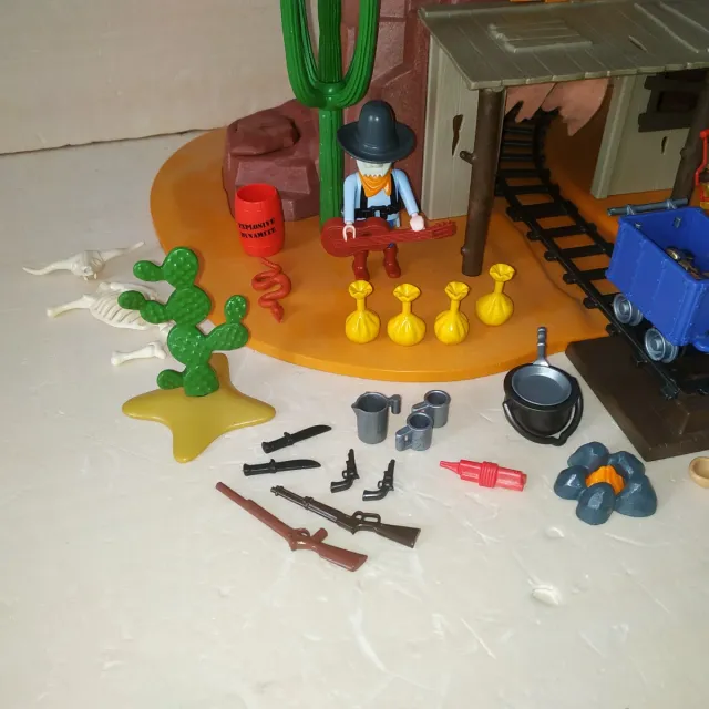 PLAYMOBIL - Lote Mina Oro Oeste Western 3802 3747