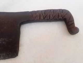 Cuchillo carnicero antiguo