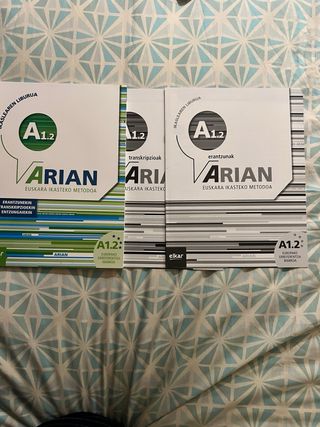 Arian A1.2 Ikaslearen liburua: (Erantzunak eta ...