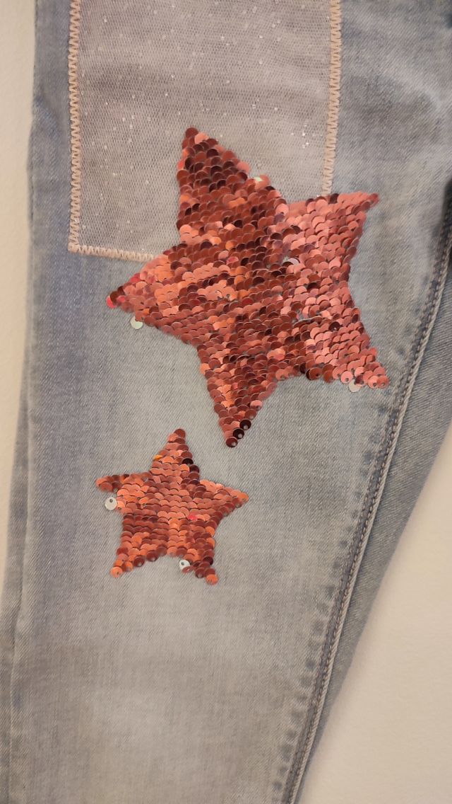 Pantalón tejano Desigual niña 7-8 años