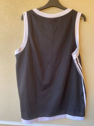 Camiseta sin mangas Adidas Training Negra