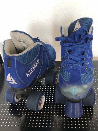 Patines Azemad Azules, talla 32 