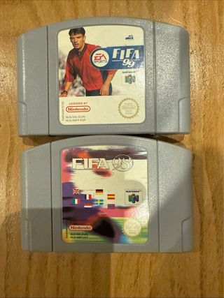 Nintendo 64 FIFA 98 y FIFA 99