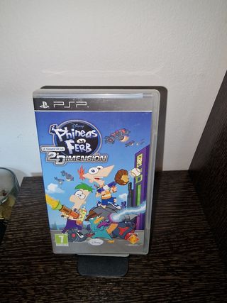 Juego PSP Phineas y Ferb: 2ª Dimensión