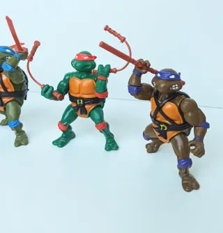 TORTUGAS NINJA FIGURAS PVC 1988 PLAYMATES TMNT