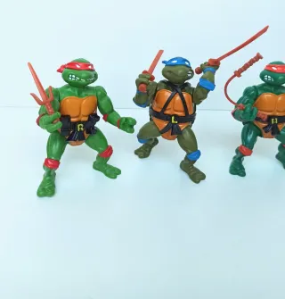 TORTUGAS NINJA FIGURAS PVC 1988 PLAYMATES TMNT