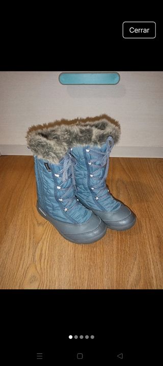 Botas nieve niña 31