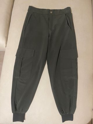 Pantalones cargo caqui