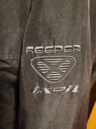 Chaqueta de moto cordura negra
