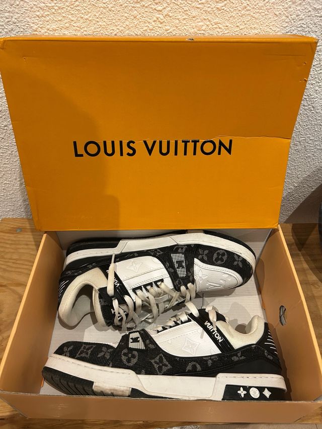 LV Trainer Blanco Negro Talla 43