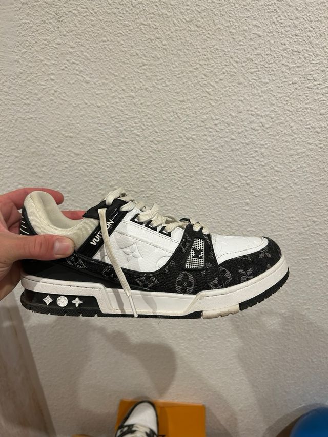 LV Trainer Blanco Negro Talla 43