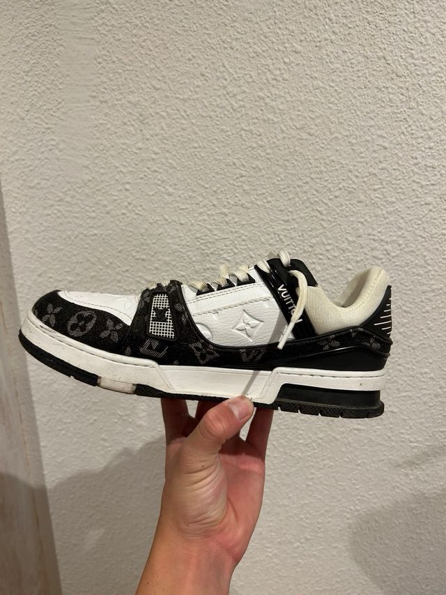 LV Trainer Blanco Negro Talla 43